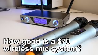 Archeer Wireless Microphone System Review [upl. by Kennedy]