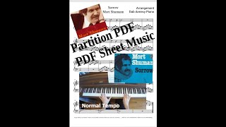 Sorrow Mort Shuman Piano Solo  Cover Tutorial  Partition PDFPiano Score PDF Sheet Music [upl. by Kulda]