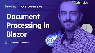 The Blazor Power Hour Document Processing in Blazor [upl. by Dang]