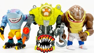 Mattel Street Sharks Streex Big Slammu amp Dr Piranoid Review [upl. by Ynnaej]