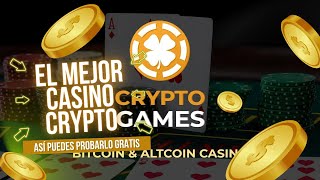 CRYPTOGAMES  EL MEJOR CASINO PARA MULTIPLICAR TUS CRIPTOMONEDAS [upl. by Marja28]