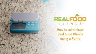 How to Administer Real Food Blends using a Feeding Pump [upl. by Munster108]