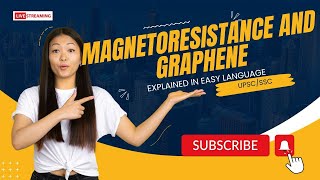 MAGNETORESISTANCE AND GRAPHENELATEST CURRENT AFFAIRSupscssc ssccgl science magnettechnology [upl. by Averat]