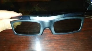 Samsung 3D Active Glasses SSG 5100GB Unboxing [upl. by Kassia955]