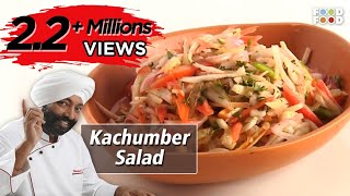 Kachumber Salad Recipe  कचुम्बर सलाद  Turban Tadka  FoodFood [upl. by Handy]