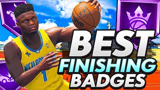 Final Updated Best Finishing Badges on NBA 2K22 Current Gen amp Next Gen [upl. by Reivax737]