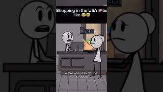 Shopping in the USA be like [upl. by Dranek]