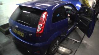 Mountune Ford Fiesta ST MR200 on Powerstation Rolling Road Dyno [upl. by Biddy716]