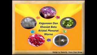 Kegunaan Dan Khasiat Batu Kristal Menurut Warna [upl. by Angele]