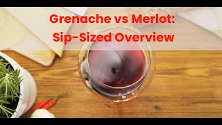 Grenache vs Merlot Quick Sip [upl. by Ggerc]