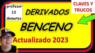 Hidrocarburos AROMÁTICOS derivados del BENCENO Formulación y nomenclatura orgánica [upl. by Larkin]