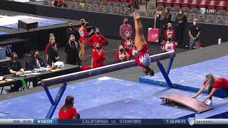 Cristal Isa Beam Utah  PAC 12 Championships 2021 9950 [upl. by Zwick990]