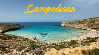 LAMPEDUSA le spiagge più belle  Guida di viaggio 4K [upl. by Ailongam]