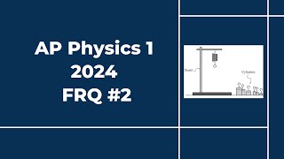 2024 AP Physics 1 Free Response 2 [upl. by Yeldarb]