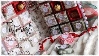 Tutorial Calendario de Adviento 🎄🎁 [upl. by Enyad]