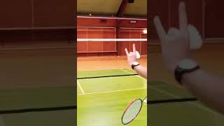 badminton spin serve quick guide [upl. by Elcarim338]