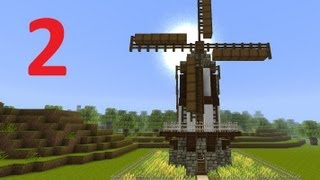 Minecraft Tutorial Mittelalter Mühle Teil 22 deutsch [upl. by Najar442]