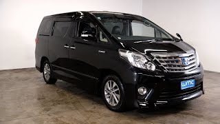 2014 Toyota Alphard Hybrid SR 4WD 7Seater Premium Package [upl. by Pitt]