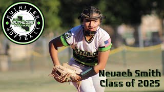 Nevaeh Smith Pitcher Utility Class of 2025 Softball Recruiting Video [upl. by Anerroc604]