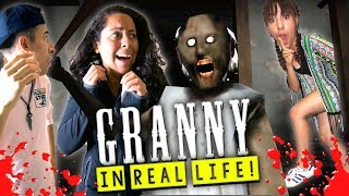 Granny Horror Game in Real Life [upl. by Miahc]