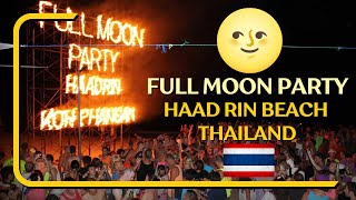 Full Moon Party in Thailand [upl. by Ecinev920]