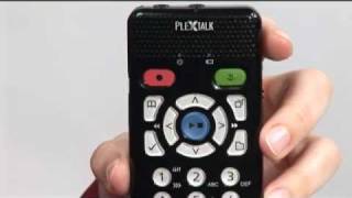 Video guide to play Learning Ally books on PLEXTALK Pocket PTP1 [upl. by Rutan791]