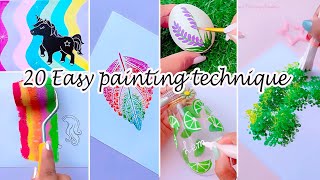 TOP 20 Easy Art Tips amp Hacks  Satisfying creative art ideas  ODDLY SATISFYING ART VIDEOS [upl. by Inafetse]