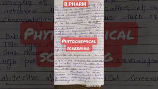 phytochemical screening  extract of phytochemical and objective of phytochemical pharmacognosy [upl. by Iverson]