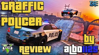 GTA 5 POLICE MOD TRAFFIC POLICER FULL REVIEW LSPDFR KICK A ANPR HITS [upl. by Latterll]