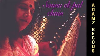 Sanu Ek Pal Chain  Sitar Cover  Anita Sharma  Raid movie HD video [upl. by Fayina]