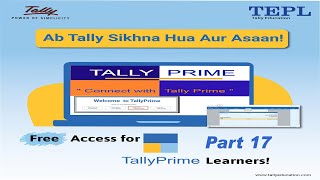 17 BASIC PURCHASE ENTRY IN TALLY PRIME [upl. by Oiratnom]