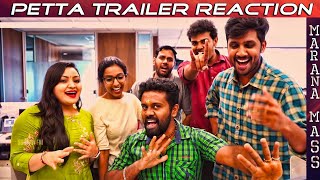 Petta Trailer Reaction  Rajinikanth  Sun Pictures [upl. by Sartin]