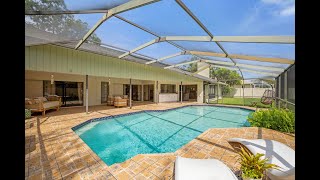 SOLD Stunning Custom Salt Water Pool HomeTampa [upl. by Dygall]