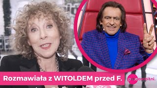 Witold Paszt zmarł  Alicja Majewska rozmawiała z nim ostatnia przed finałem THE VOICE SENIOR [upl. by Ayana990]