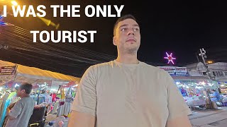 I Visited The Most Authentic Night Market in Bangkok Thailand I was the only Tourist Locals Shocked [upl. by Corny]