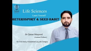 Heterospory and Seed Habit in Pteridophytes [upl. by Omsare]