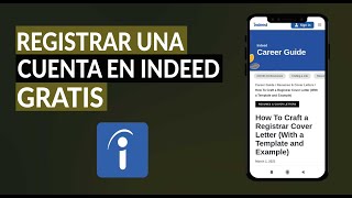 Cómo Crear o Registrar una Cuenta en Indeed para Publicar o Buscar un Empleo [upl. by Demetra]