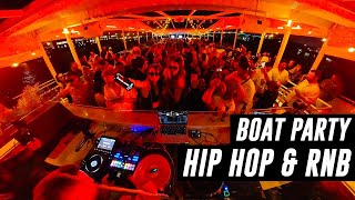 90s2000sNow Hip Hop amp RNB  Live DJ Mix On A Boat [upl. by Salkin286]