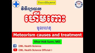 ហើមពោះ មូលហេតុនិងវិធីព្យាបាល l Meteorism causes and treatment l CML Health Science Official [upl. by Hershell491]