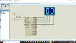 Programmer un Compteur de 00 à 99 avec MikroC PRO et le PIC16F877A [upl. by Irrehs]