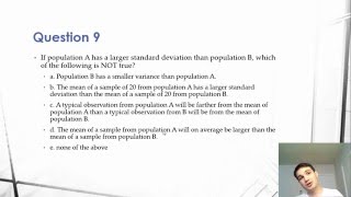 Understanding Standard Deviation  Statistics  9 [upl. by Ahsiemal]