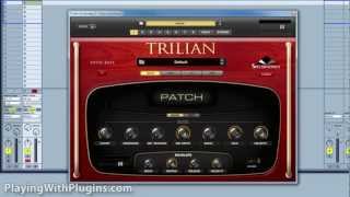 Spectrasonics Trilian  Review  PlayingWithPlugins [upl. by Eeramit]