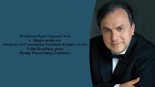 Yefim Bronfman plays Beethoven Piano Concerto No 4  1st Mov Rome 2001 [upl. by Fernand]