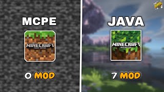 TOP 7 Best ModsAddon To Turn Your MCPE Into Minecraft Java Edition 121˖22 [upl. by Noreh685]