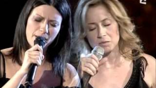 Laura Pausini amp Lara Fabian  La Solitudine Live [upl. by Francisco92]