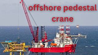 Offshore pedestal crane  Lifting technology [upl. by Amaleta]