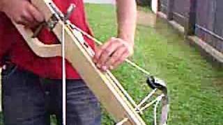 Sbravati Homemade Compound Crossbow [upl. by Htedirem]