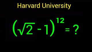 Harvard University Admission Entrance Interview Tricks  Radical Algebra Aptitude Test [upl. by Stucker]