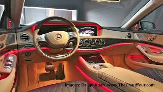 MercedesBenz SClass Launch Images from TheChauffeurcom [upl. by Onilegna475]