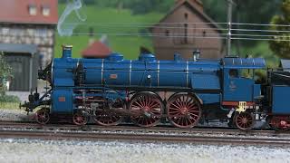 New Marklin Blue Royal Bavarian Express Train Exclusive Model [upl. by Idzik]